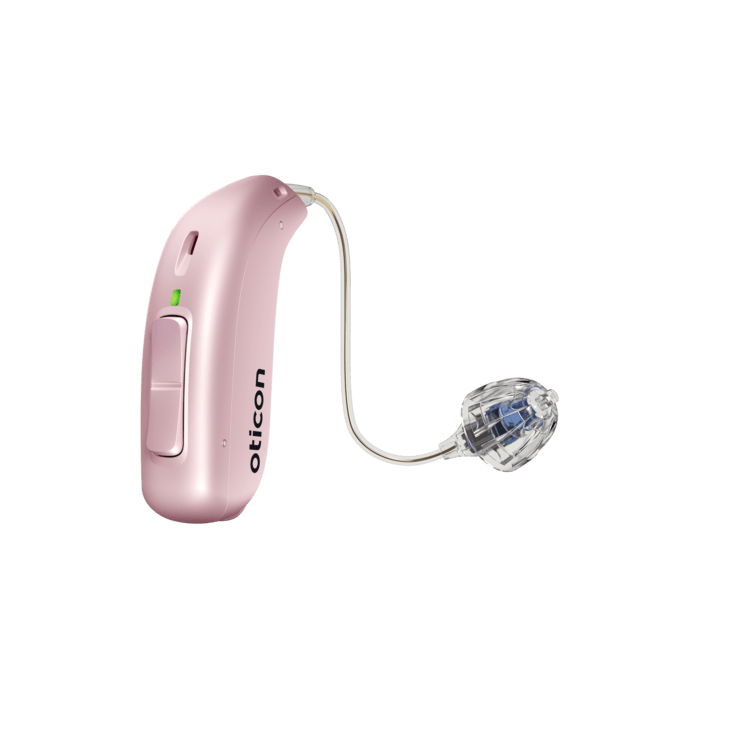 Oticon Hörgerät CROS / Akku / Hear-Pink Oticon CROS PX